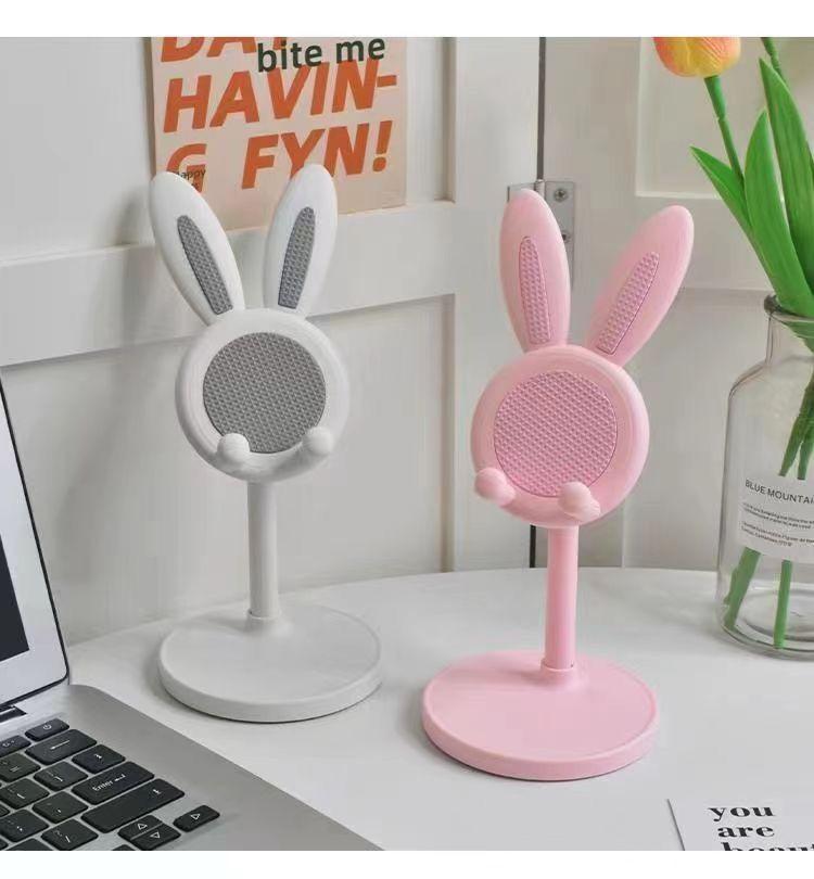 Product Introduction of Rabbit Stand Desktop Adjustable Adjustable Student Lazy Household Selfie Live Stand Universal Flash Sale Cute 8
