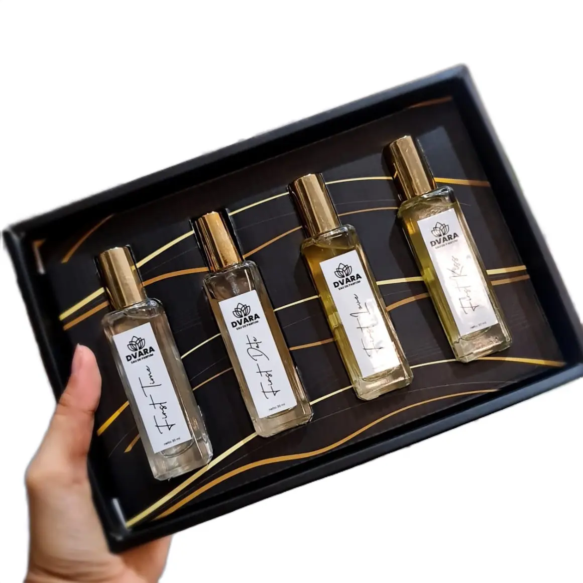 Dvara Parfum Mewah Tahan Lama Bpom Paket Parfum Set Bundling Isi 4 Botol 30ml Parfum Cewek Cowok Tahan Lama Sampai 12 Jam Eau De Parfume Cewek Cewek Pria Wangi white floral muda parfum uniseks
