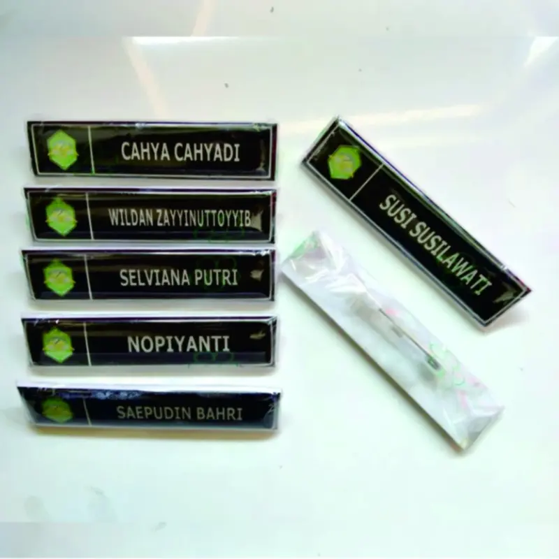 Name Tag / Nama Baju / Nama dada Murah/Name tag custom 4