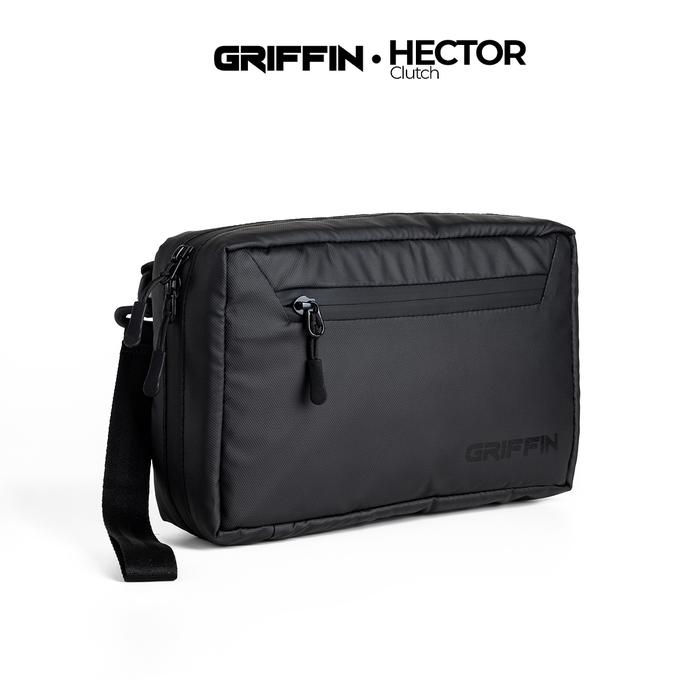Gambar Handbag Clutchbag Pria Basic Simple Hitam Elegan Hector dari Griffin Apparel Kota Cimahi Tokopedia