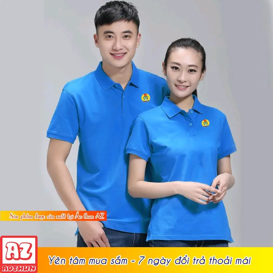 Áo đồng phục công đoàn hàng dày dặn - đồng phục hàng thái