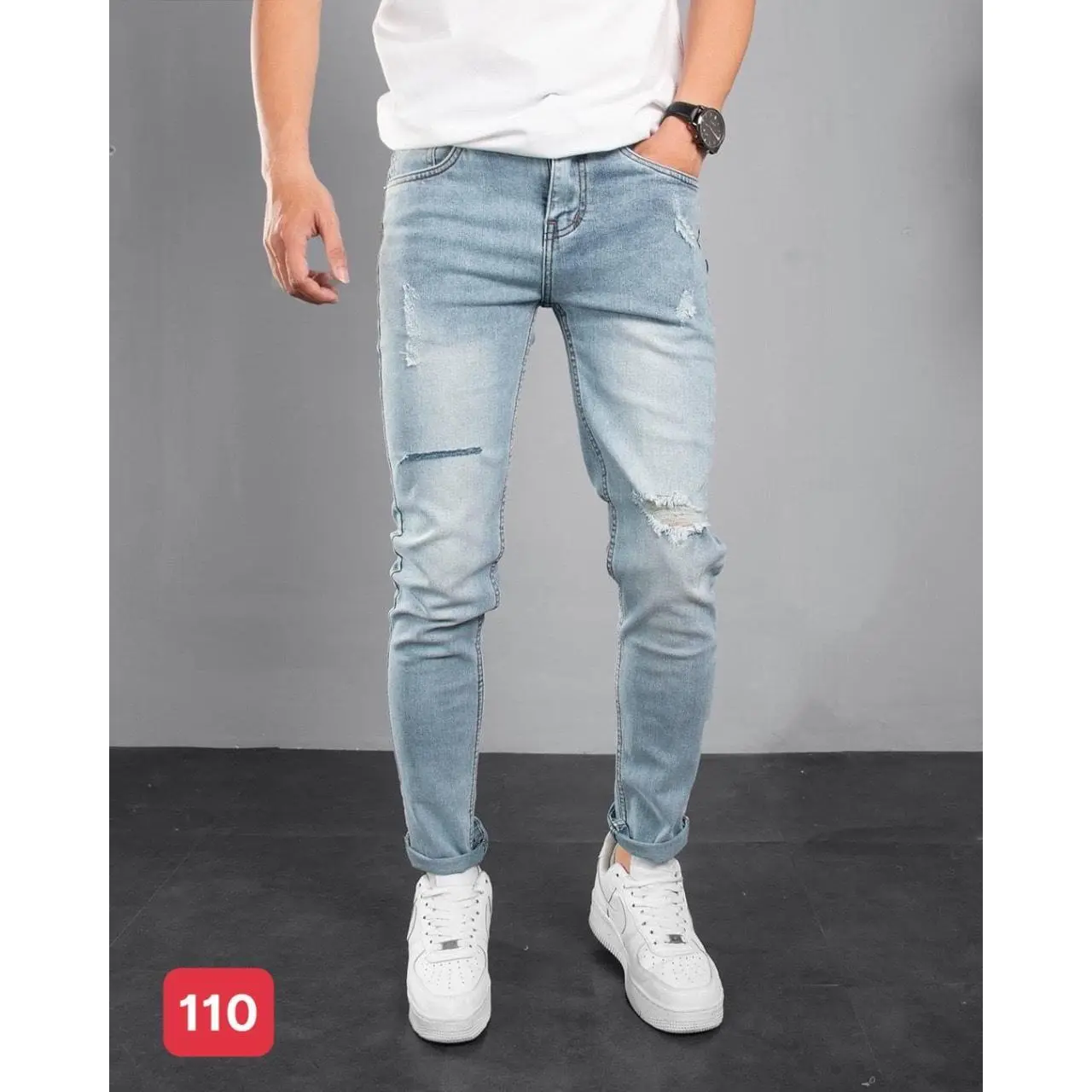 Quần Jean Dài Nam Cao Cấp Form Slim Fit chất liệu jean bò co giãn  nhẹ 4 chiều, Đường may tỉ mỉ, chắc chắn có nhiều mẫu mới dành cho nam Pants Menswear quanjeannam quannamdep jean