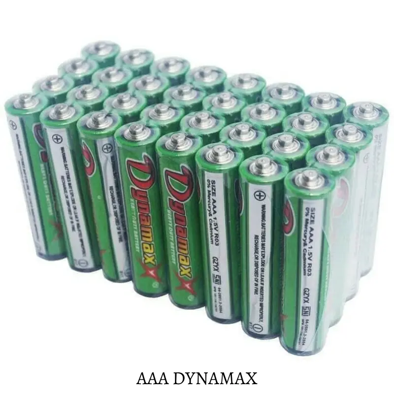 BATERAI AAA MERK DYNAMAX HIJAU per-4PC 0