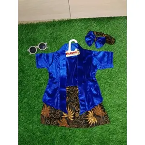 Kebaya bludru bayi dan anak/kebaya jadul/kebaya piton-piton/kebaya Cewek