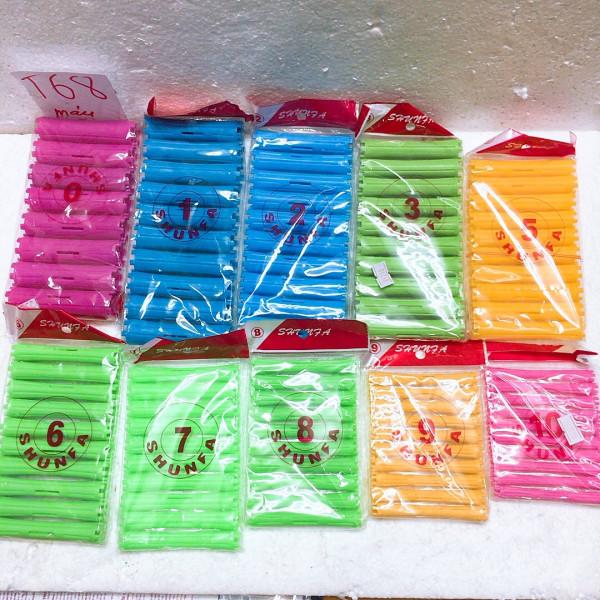 Product Introduction of Bộ 10 XƯƠNG UỐN LẠNH SIZE 7mm đến 20mm - lô uốn tóc - lô uốn lạnh 0