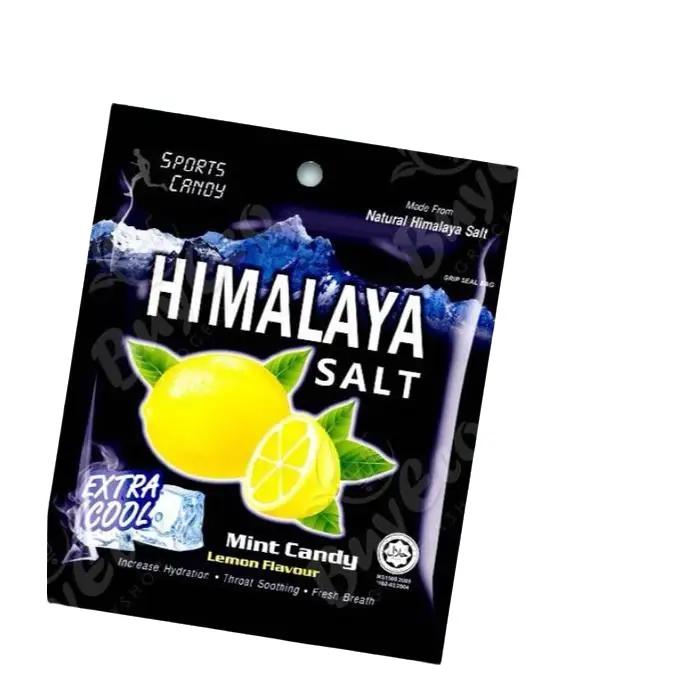 Kẹo bạc hà hương chanh muối Himalaya Salt Extra Cool 12 gói hộp - Chua mát giảm căng thẳng Snack Ăn Vặt Candy