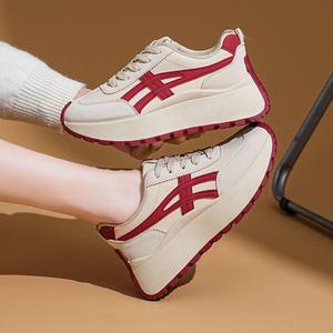 Comfortable platform height-increasing casual student sports shoes