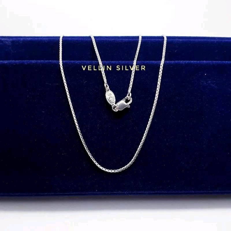 Kalung Perak itali Santa Silver 925 Asli 1