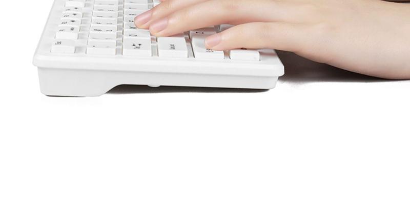 Product Introduction of Silent keyboard wired desktop computer suitable for Lenovo Asus Apple Dell laptop keyboard and mouse kit USB thin 11