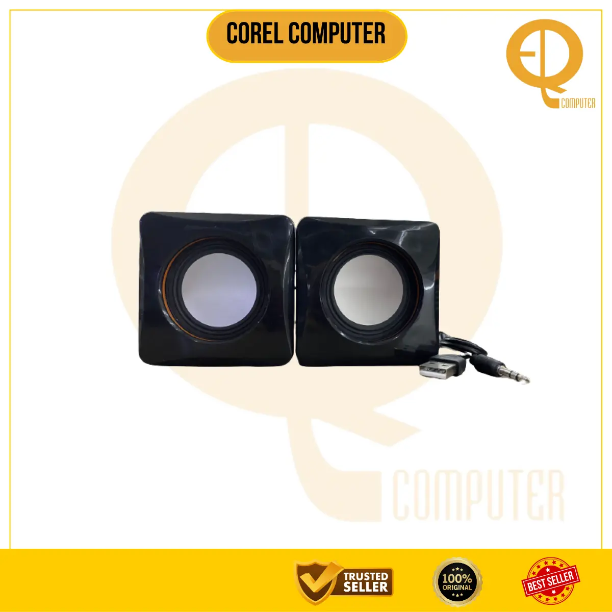 SPEAKER 2.0 MULTIMEDIA MODEL 101Z / SPEAKER UNTUK LAPTOP KOMPUTER / SPEAKER MULTIMEDIA