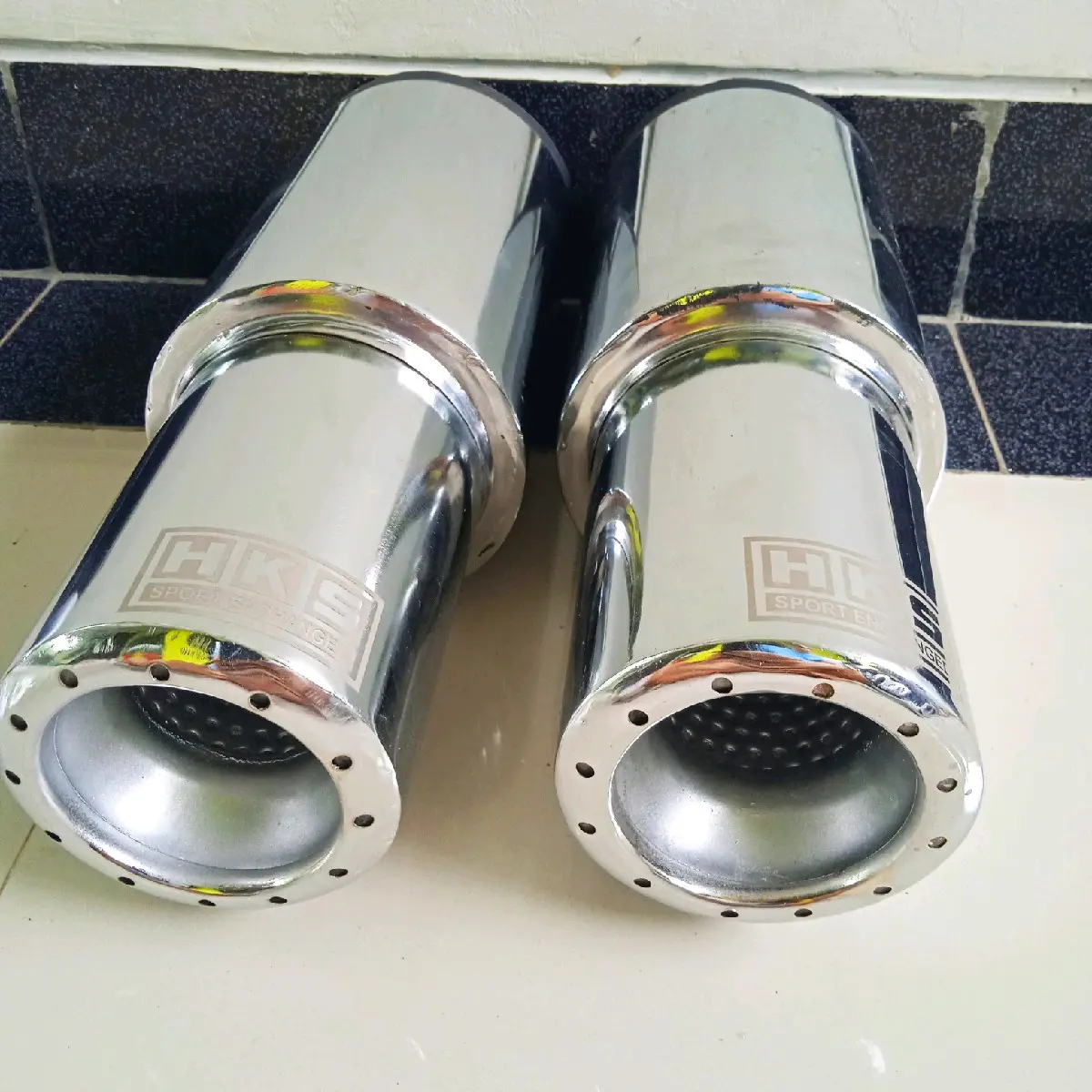 Knalpot mobil HKS Gronel Full bass empuk/halus segala tipe mobil