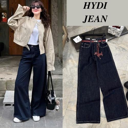 Quần Jean Ống Rộng - Quần Jean Ống Suông Chất Jean QC Cao Cấp Mẫu Trơn Basic Đơn Giản Siêu Hot Hit