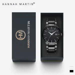 HANNAH MARTIN Jam Tangan Pria 100% Original Terbaru estetik aesthetic Bisnis Tanggal Analog Stainless Steel 17551 hadiah watches HANNAH MARTIN Jam Tangan Pria 100% Original Terbaru estetik aesthetic Bisnis Tanggal Analog Stainless Steel 17551 hadiah watches