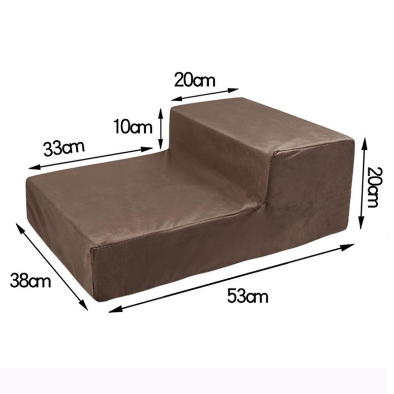 Product Introduction of Dog Stairs Soft Non Slip Bottom Dog Steps Ramp for Indoor Outdoor Sofa Couch 0