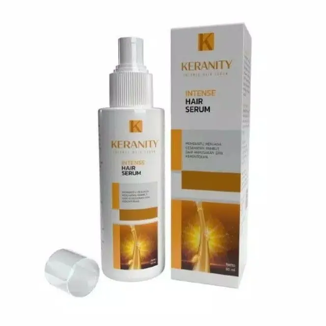KERANITY asli original serum perawatan rambut botak, rontok, bercabang