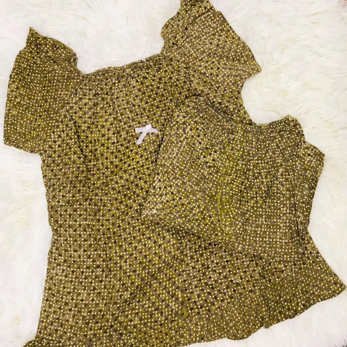 SETELAN ANAK PEREMPUAN MOTIF/DASTER ANAK MURAH