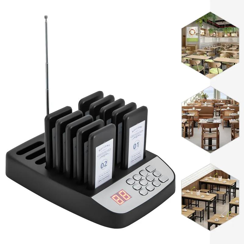 Product Introduction of Bộ thẻ rung tự phục vụ, order gọi món 16 thẻ 1