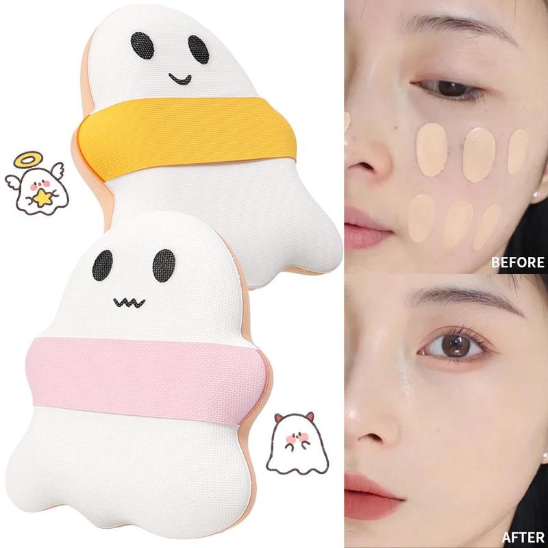 1Pc Soft Cartoon Cute Mini Powder Puff Suitable for Applying Foundation Concealer Powder Puff Wet and Dry Sponge Makeup Puff 0