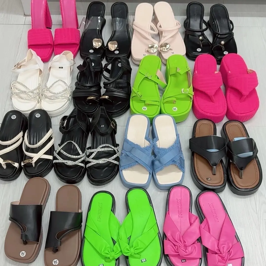 [ Hàng Xã ] Dép Bánh Mì Nữ Nhiều Kiểu Dáng và Màu sắc DéP Shoes GiàY
