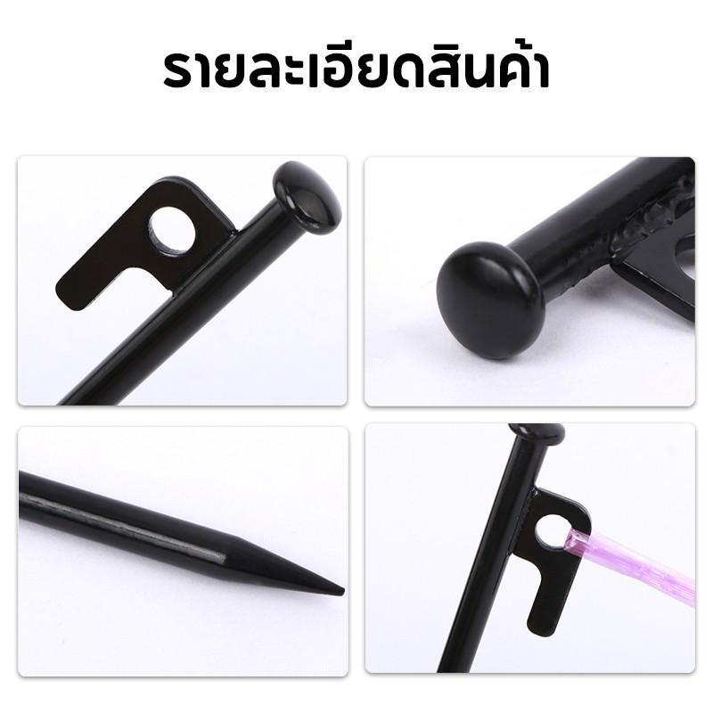 Product Introduction of สมอบก(1แพ็ค10ชิ้น) สมอบกเหล็กหล่อ สมอบกเต็นท์ tent pegs แค้มป์ปิ้ง รุ่นใหม่ หัวแข็งแรงกว่าเดิม เหล็ก สมอบกเต็นท์ การตั้งแคมป์ สมอบก 20cm 30cm 19