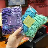 Gambar IK181 Ikat Rambut Wanita Donat Korea Isi 50 Karet Elastis Fashion Women Hair Accessories - mix gelap dari Ennwen Online Store Kota Administrasi Jakarta Barat 4 Tokopedia