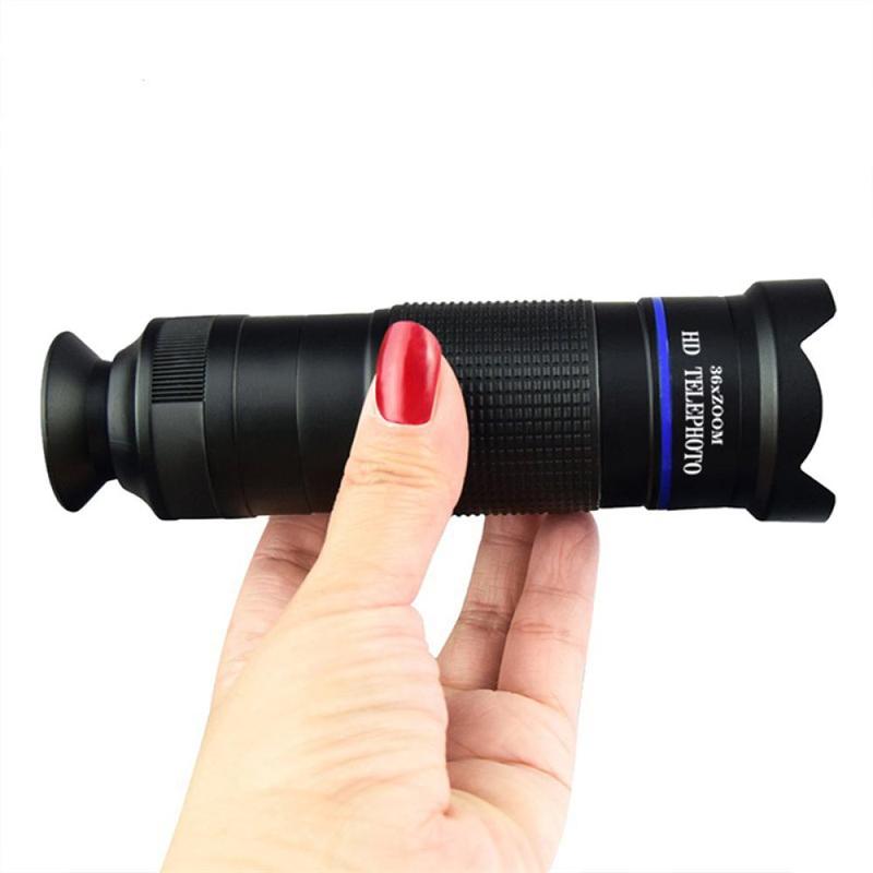 Product Introduction of Bộ ống kính điện thoại di động, Ống kính tele 3 trong 1, Ống kính zoom 36x, Ống kính macro, Có cơ chế Quang Điện, Ống kính mắt rộng, Thích hợp cho điện thoại di động, Thuận tiện hơn, Phụ kiện điện thoại di động màu đen, Lý Tưởng để chụp ảnh 33