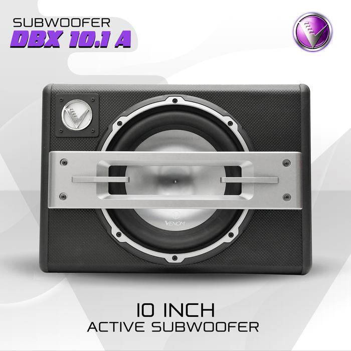 Gambar SUBWOOFER AKTIF VENOM DBX 10.1A Bass Speakers dari Venom Auto Garage Kota Administrasi Jakarta Utara Tokopedia