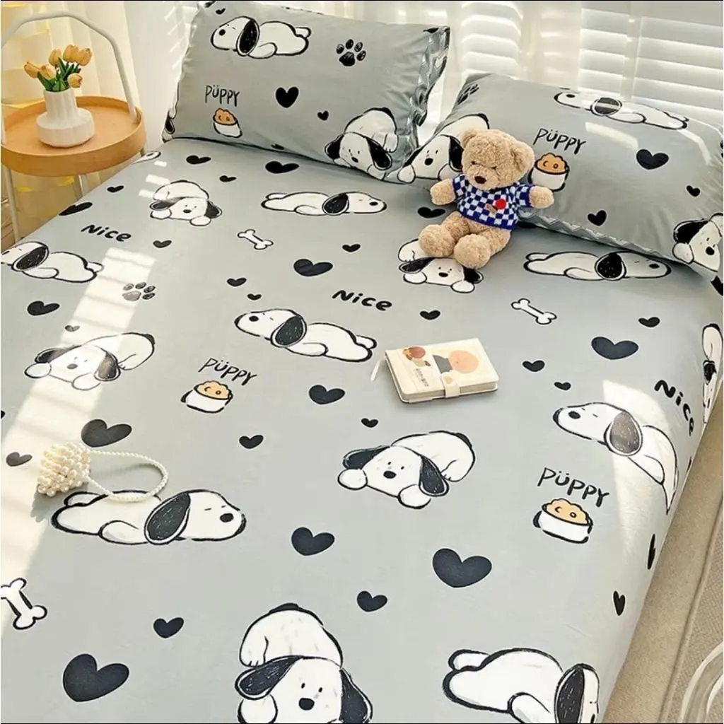 Bộ ga gối cotton poly 4 mùa, đầy đủ size và màu sắc cho khách chọn