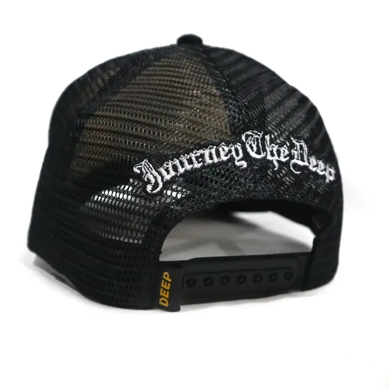 STEALTH TRUCKER HAT BLACK TOPI JARING HITAM DEEPNEVE 4