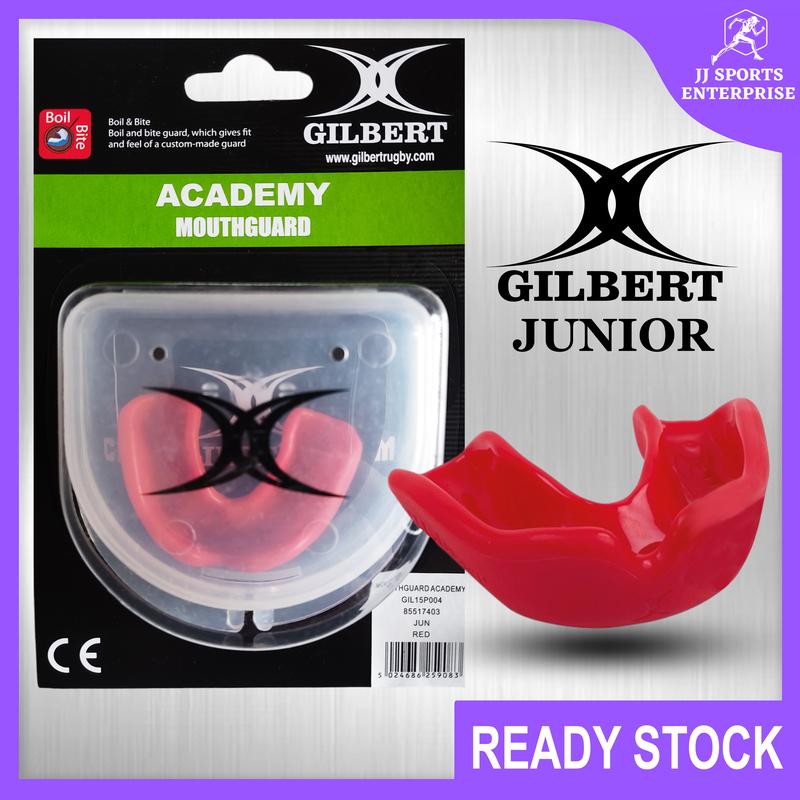 Gilbert Rugby Academy Mouthguard (Junior) Mouth Guard Gumshield Mouthguard Red 0