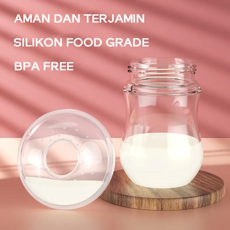 DADAWARD Wadah Penampung Asi Silikon Breast Pad Saver Shield/ Breast Milk Collector Bayi Menyusui Protector Ibu 6