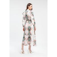 Gambar MINIMAL - Kamelia - Gaun Wanita Motif Paisley - Green - S, Green dari Minimal Kab. Pemalang 4 Tokopedia