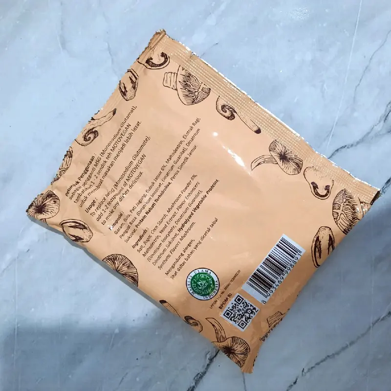 Kaldu jamur motovegan non MSG 50gr 1