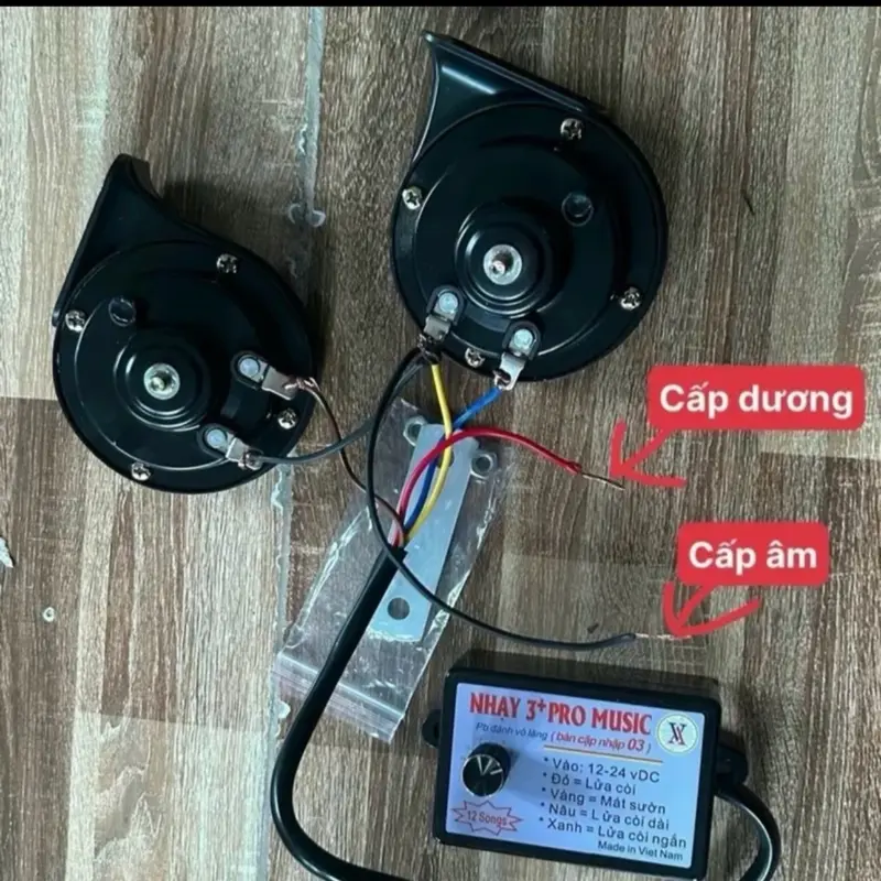 nhại còi nhại kèn 3 pro 12 bài+còi sên Bi Phụ Kiện 3