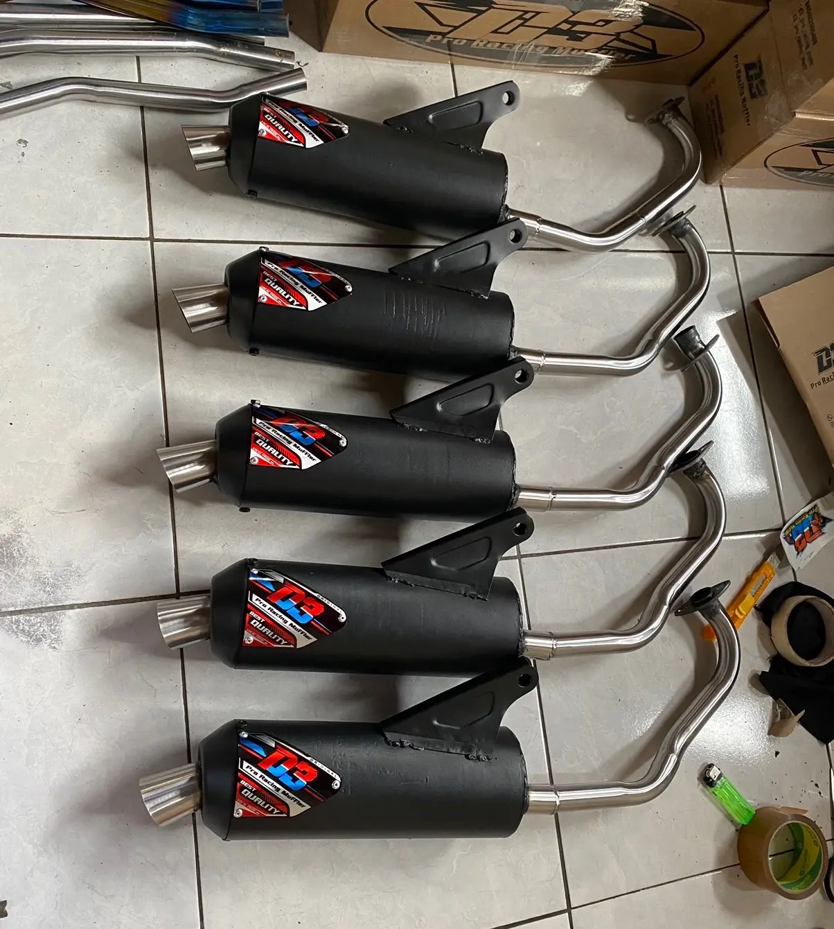 Knalpot Kondoman All matic - Original D3