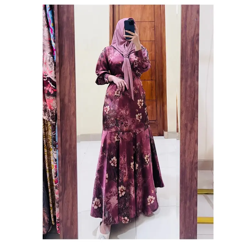 Gamis silk mermaid 1