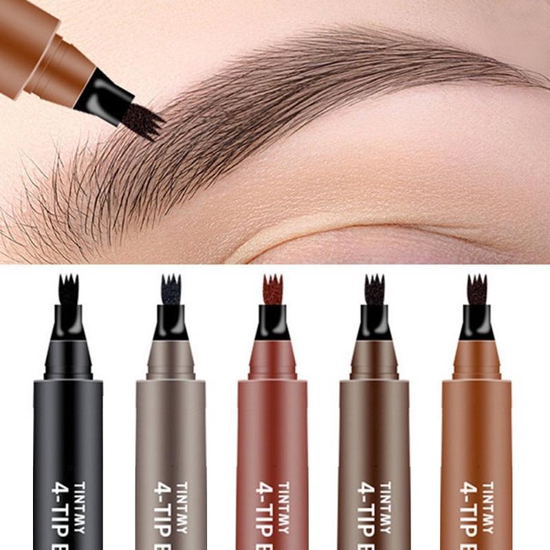 Bút Chì Kẻ Mày Phẩy Sợi 4D SUAKE Giúp Lông Mày Đậm Và Đẹp