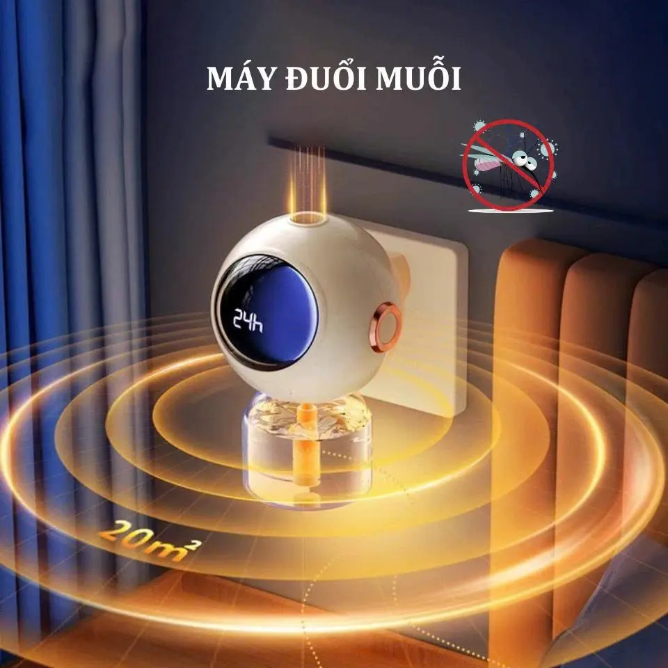 Máy đuổi muỗi Đèn đuổi muỗi đuổi côn trùng cắm điện Điện đuổi muỗi kèm tinh dầu