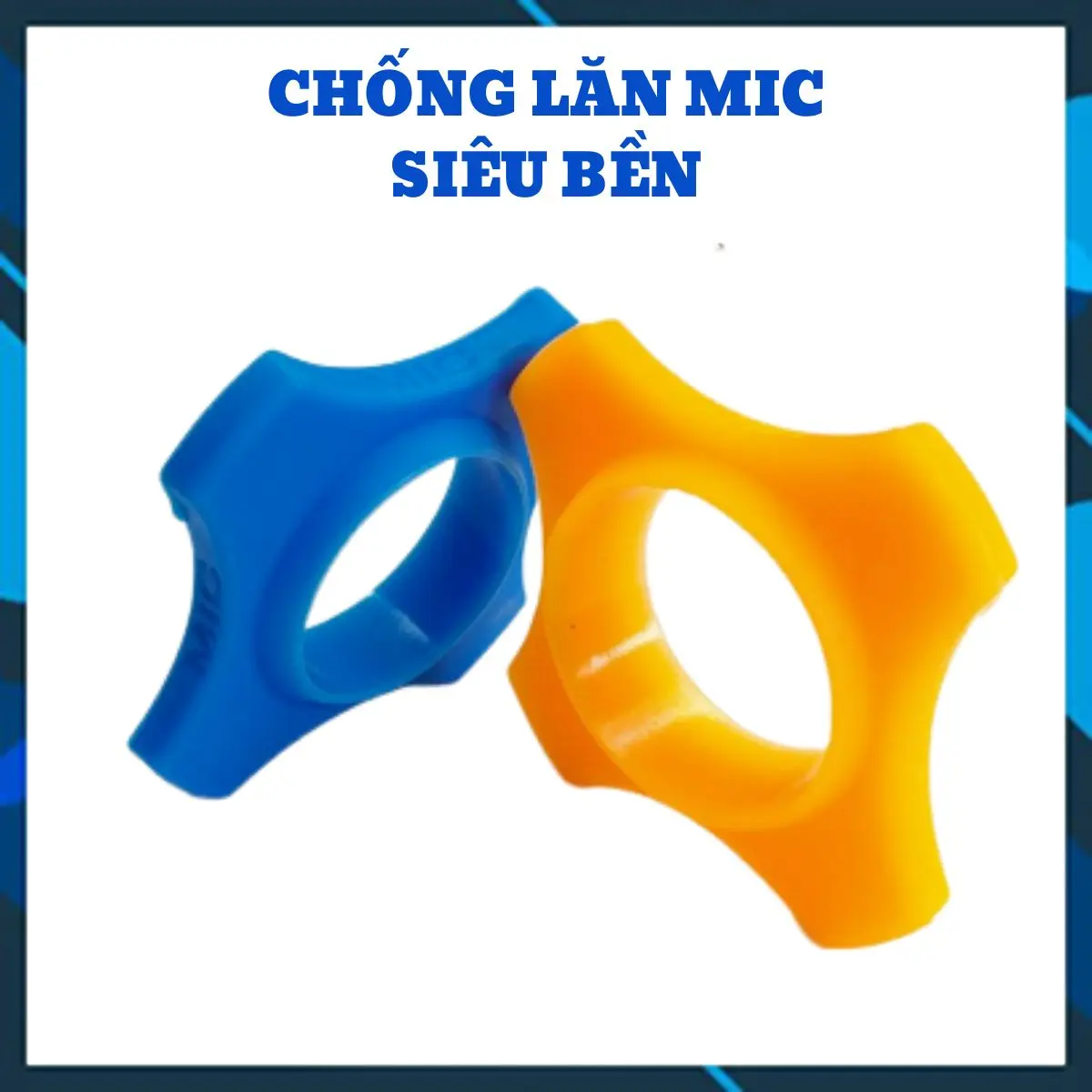 1 Vòng chống lăn micro không dây, có dây, loa kéo - chống lăn mic