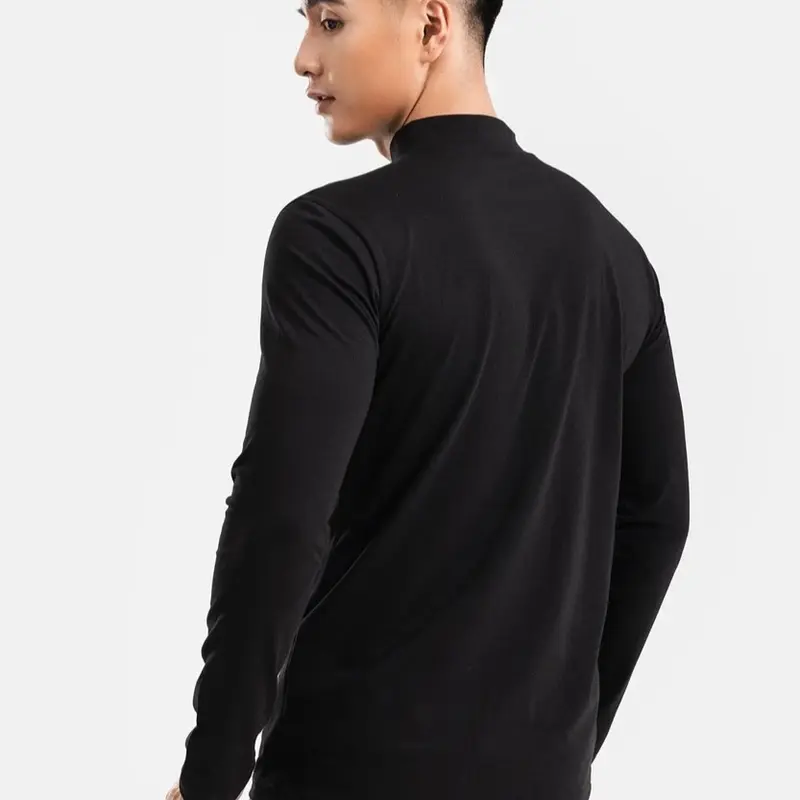 ( A-25)COMBO 3 ÁO GIỮ NHIỆT NAM CỔ CAO 5cm chất thun co dãn 4 chiều mát mịn, thấm hút mồ hôi - Menswear 4