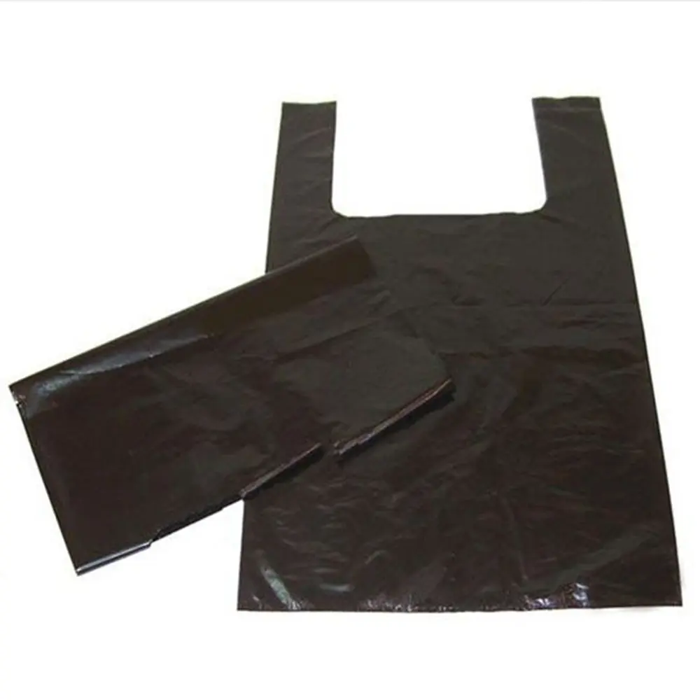 Túi Nilon bóng dai đen  có quai 5kg, 10kg, 15kg, 20kg, 25kg, 30kg. Bao bọc rác, Túi nilon 2 quai đen bóng, dẻo dai, đựng hàng, đóng hàng, đựng rác