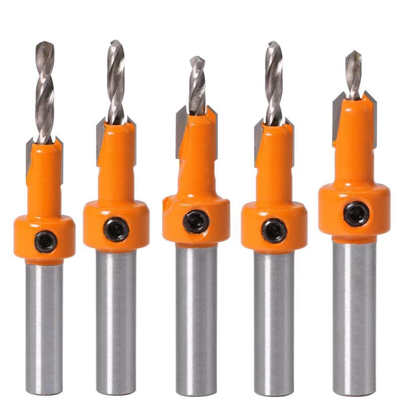 Woodworking Hole Drill Bit Set, Woodworking Hole Drill Bit Set, Power Tool Accessories for Woodworking, Home Improvement & Home Care Supplies 6