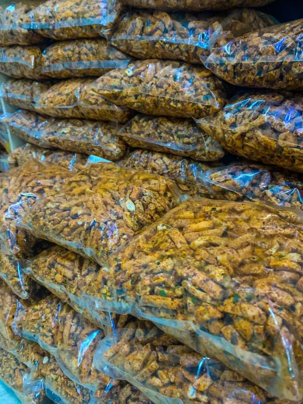 (FLASH SALE) BASRENG PEDAS DAUN JERUK 1kg Spices cemilan  basreng 3