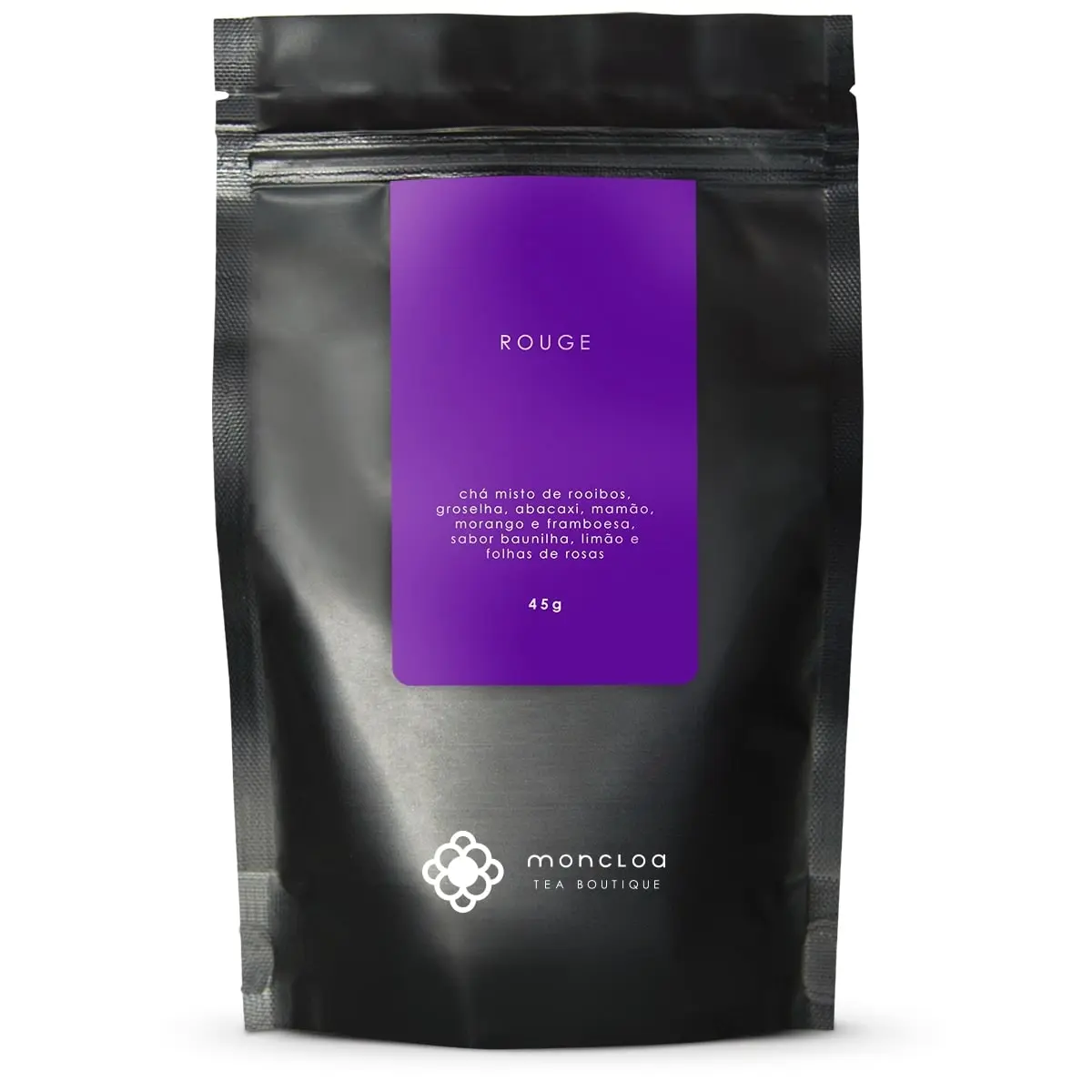 Translucent Rooibos Pouch Chá Infusão de Rooibos Rouge Moncloa Pouch 45g - TikTok Shop Brazil