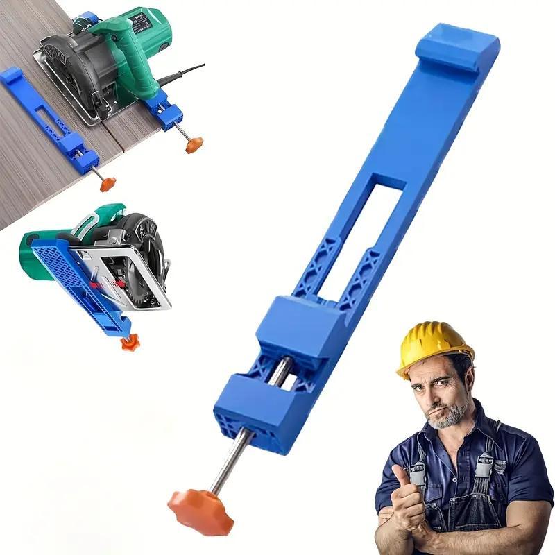 Adjustable Woodworking Guide Rail Set, Precision Strip Cutting Tool, Quickly Cutting Tool, No Power Needed, Power Tool Accessories 3