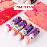 Gambar Mont Marte Pouring Acrylic Paint set 4 pcs 120ml - Coral set dari Toko Prapatan_NEW Kota Administrasi Jakarta Timur 1 Tokopedia