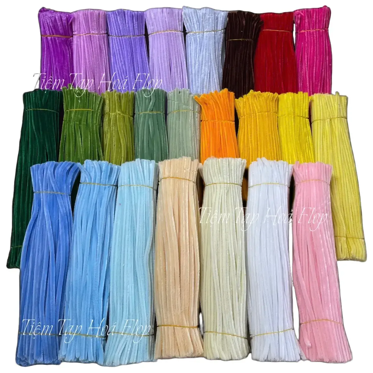 Kẽm nhung làm hoa loại đẹp tầm 100 sợi Diy