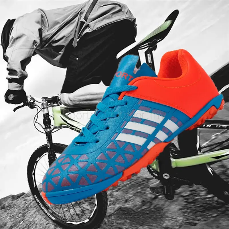 Giày Đạp Xe, 2022, Thích Hợp Cho MTB Và Đường Trường, Dành Cho Nam Và Nữ, Giày Xe Đạp, Chống Trượt, Thoáng Khí, Thích Hợp Cho Xe Đạp Leo Núi, Thể Thao Ba Môn Phối Hợp, Giày Thể Thao KRQO, Kẹp