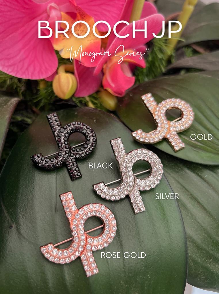 BROOCH HIJAB & RING HIJAB BJP BROS JOURNEY TUSPIN HIJAB Gold Mewah Silver  Muslim  Panjang  Peniti  Kerudung