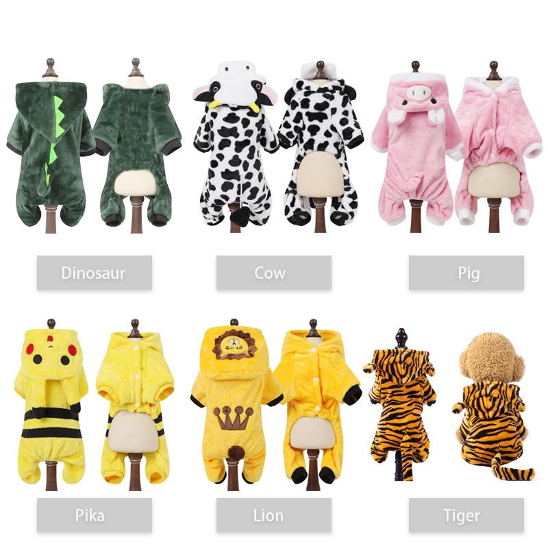 Product Introduction of Quần áo cho chó cưng, Chất liệu lông cừu mềm mại và ấm áp, Thích hợp cho chó và mèo, Áo liền quần cho chó Nhỏ Áo Hoodie cho chó Con và mèo, Áo khoác trang phục Chihuahua Yorkshire 13